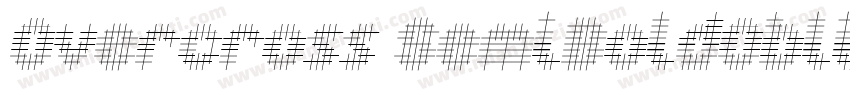 Overcross SemiBoldOblique字体转换